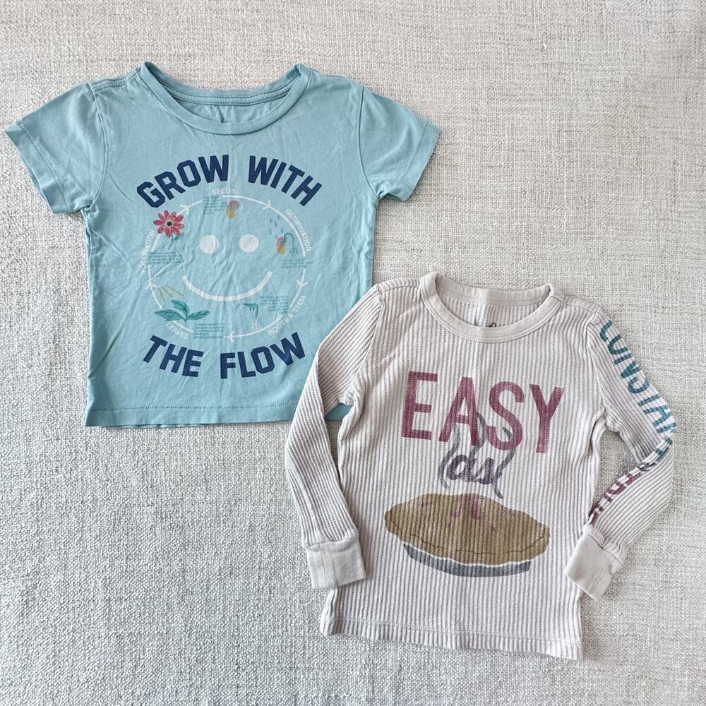Peek Easy as Pi and Grow with the Flow T-shirt Bundle PLAY 2/3